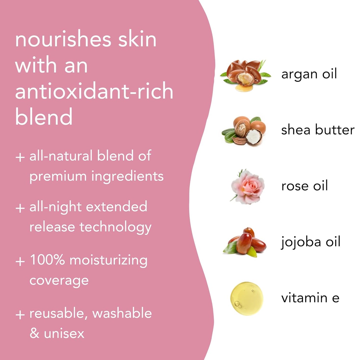 Barefoot Scientist Sleep On It Overnight Moisturizing Gel Socks, Nourish Your Feet, Sole Sisters, Red and Pink, 2 Pack