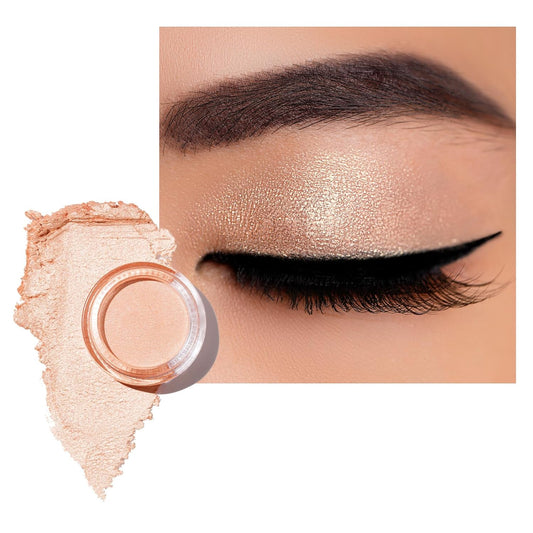 Oulac Cream Eyeshadow also for Highlighter Large Capacity Highly Pigmented Eye Shadow Waterproof &Long Lasting with Moisturizing Formula 07 | alldaygood beauty