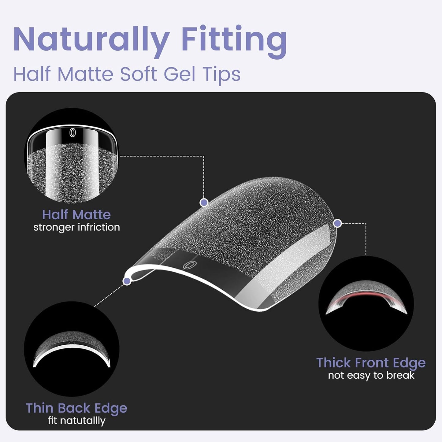 Extra Short Nail Tips Square: 240PCS Pre-shaped Gel Nails Tips Short Square Nail Tips, 12 Sizes Clear Full Cover False Fake Press on Nails for Nail Extensions DIY Home Salon for Women