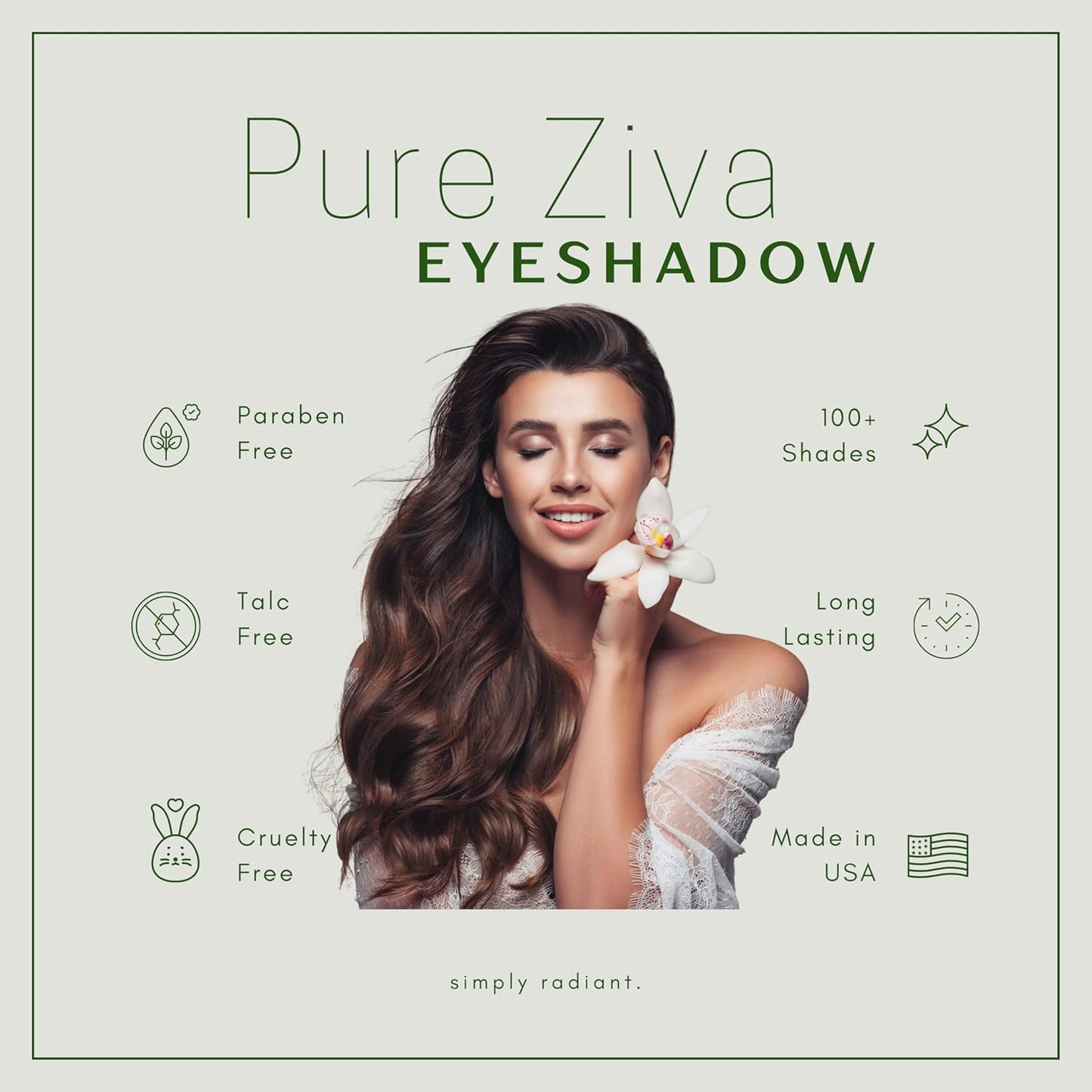 Sultry Copper Bronze Red Mocha Brown Mineral Single Loose Powder Eyeshadow; Vegan, Talc & Paraben Free, No Animal Testing & Cruelty Free