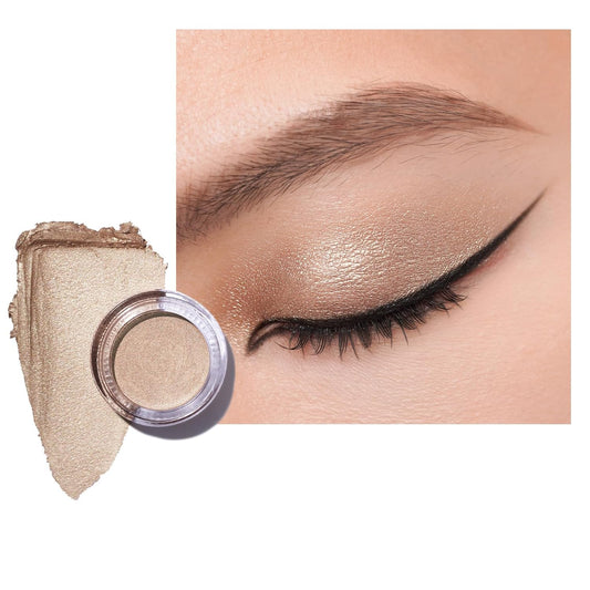 Oulac Shimmer Cream Eyeshadow also for Highlighter Blendable Eye Shadow Waterproof&Long Lasting with Moisturizing Formula Soft Shimmer Eye Make-up,Vegan & Cruelty-Free,6g 23 | alldaygood beauty