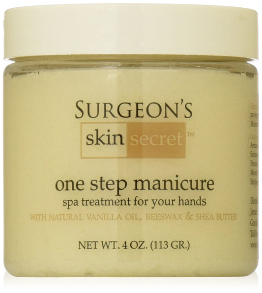 Surgeon's Skin Secret One Step Manicure/Pedicure 4oz. - Vanilla | alldaygood beauty