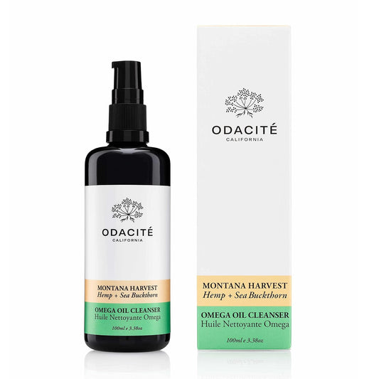 ODACITE MONTANA HARVEST Hemp + Sea Buckthorn OMEGA OIL CLEANSER | alldaygood beauty