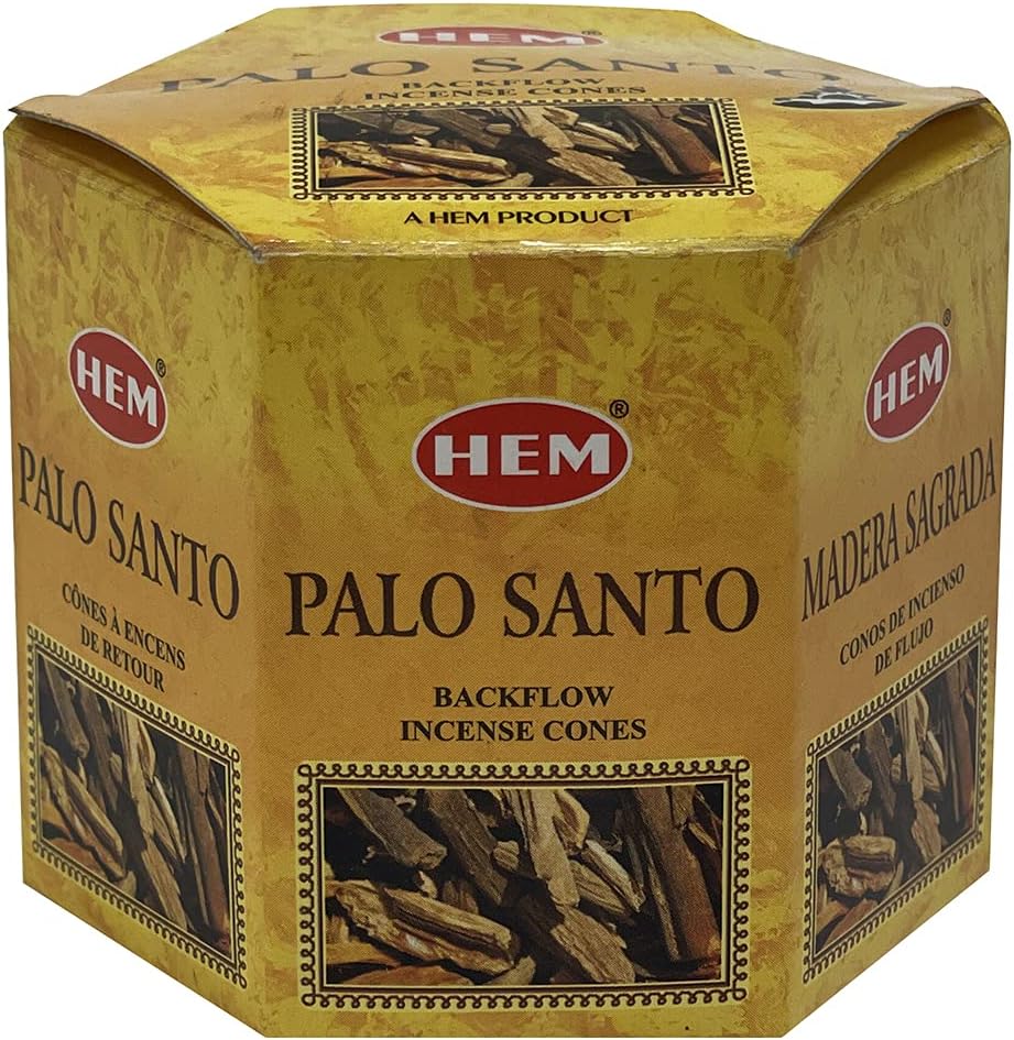 TRUMIRI Palo Santo Backflow Incense Cones For Waterfall And Mat Bundle Inciensos Aromaticos|Incienso|Inciense|Insienso