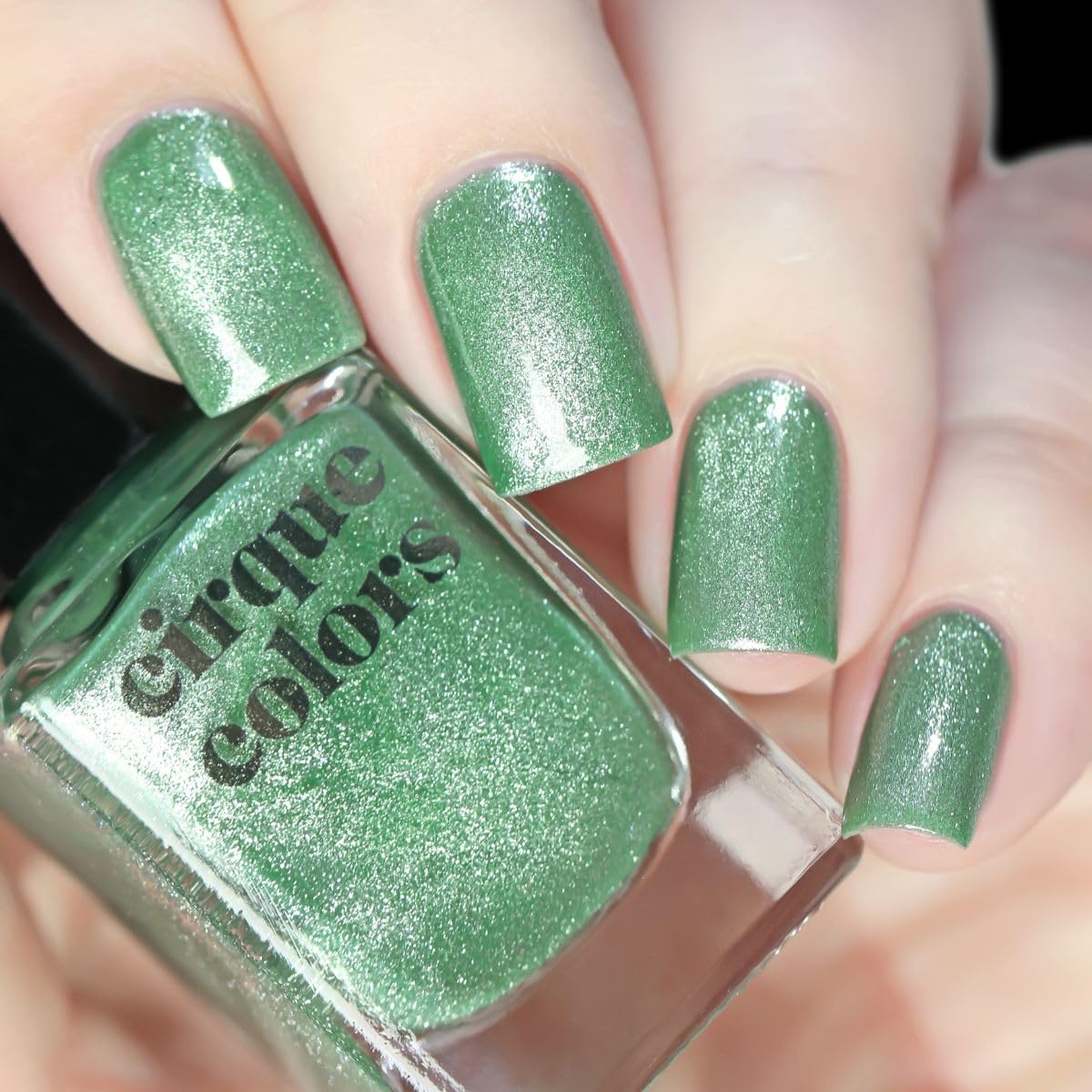 Cirque Colors Good Vibes Only - Mint Green Magnetic Nail Polish - 0.37 Fl Oz (11 mL) - Vegan & Cruelty-Free