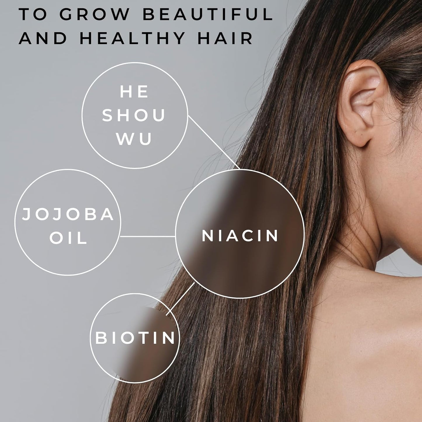 Ebony Medicals DHT Blocker Hair Growth Serum for Thinning Hair – Hair Regrowth Treatment for Men & Women – Procapil Formula – Thickens Fine Hair – Liposomal Scalp Serum – 2 fl oz