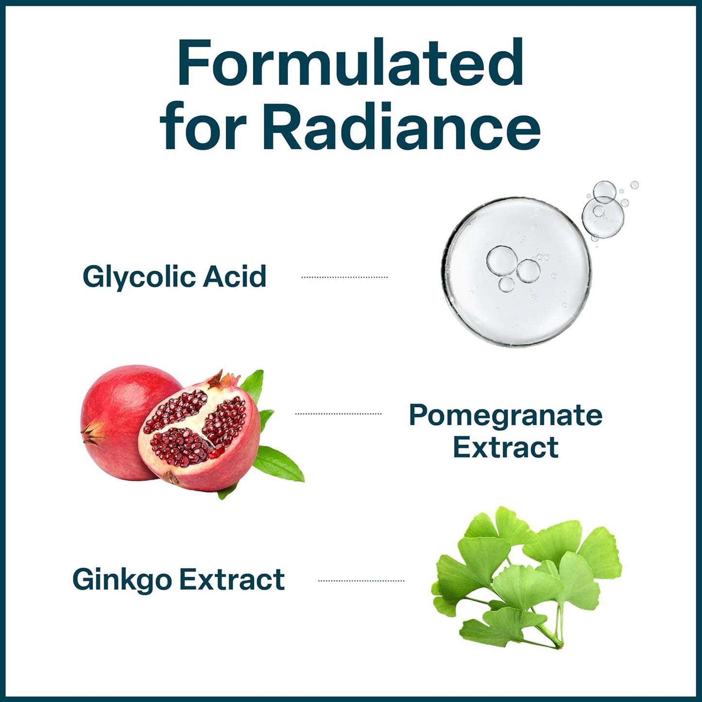 QRxLabs Glycolic Acid Toner - 6 fl oz - Exfoliating Face Toner with Witch Hazel & Salicylic Acid - 10% Glycolic Brightening & Hydrating Anti-Aging Treatment