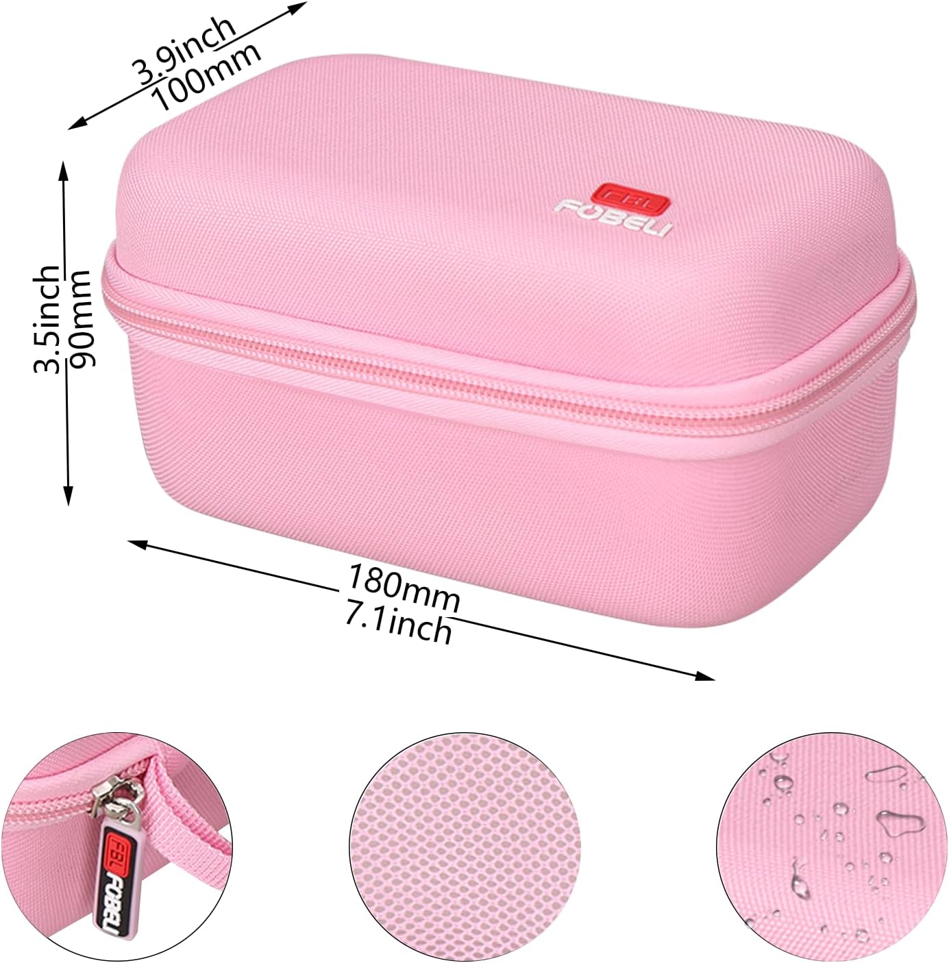 FBLFOBELI Hard Travel Case for NuFACE Mini Starter Kit, Mini Microcurrent Facial Device (Case Only)