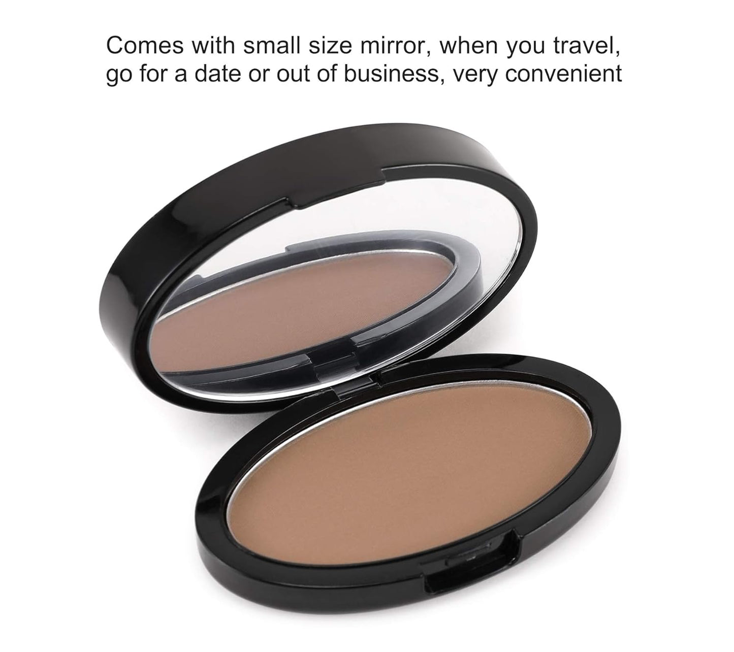 Boobeen Eyebrow Seal Stamp Powder - Waterproof 3 Seconds Eye Make Up Nature Coloring Kit - Creates Natural Looking Brows for Makeup Beginners