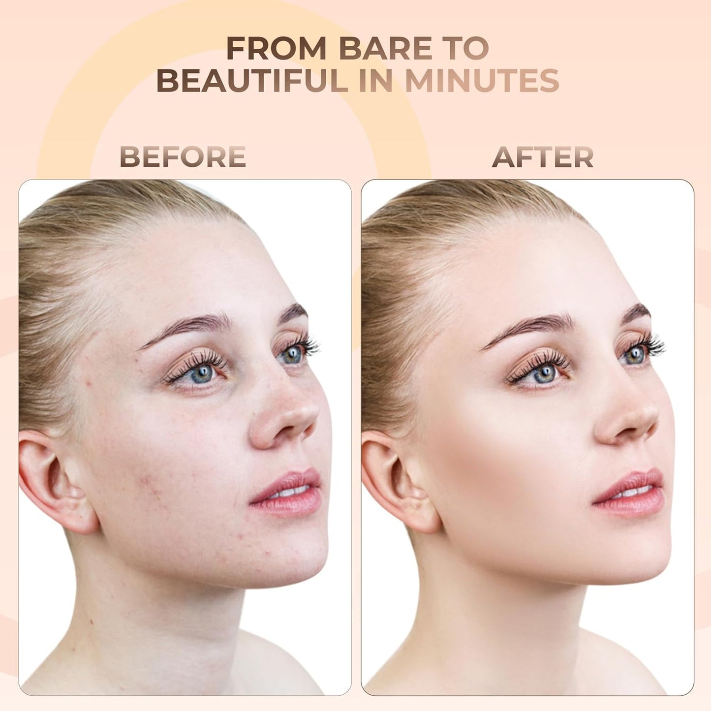 1 Ounce Light Foundation Powder Refill By Sweet Face Minerals, Lightweight Mineral Loose Makeup Powder with SPF 20, Full Coverage Flawless Finish, Talc-free, Cruelty-Free, Refillable Pouch