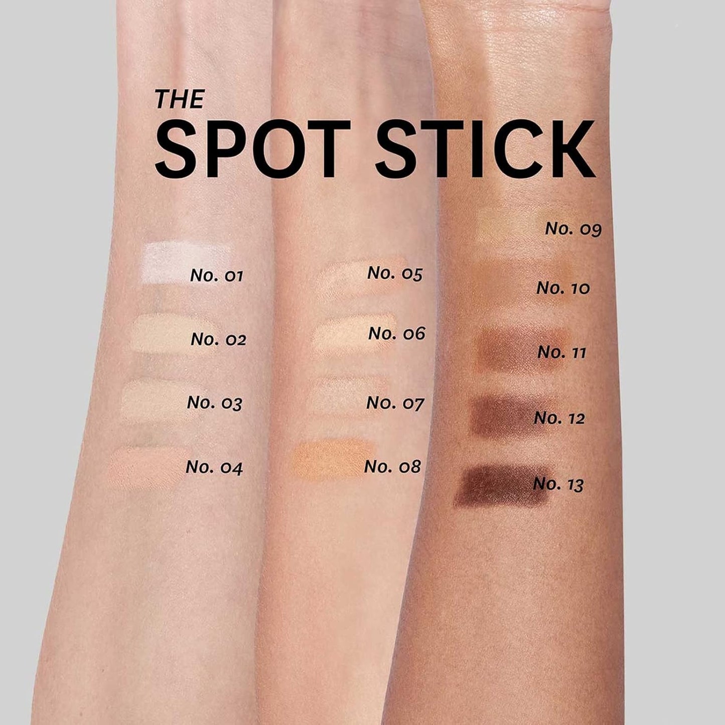 Jillian Dempsey Spot Stick Concealer | Easy Blending Matte Concealer for Blemishes & Uneven Skin Tones | Shade No. 12: Deep with Cool Undertones