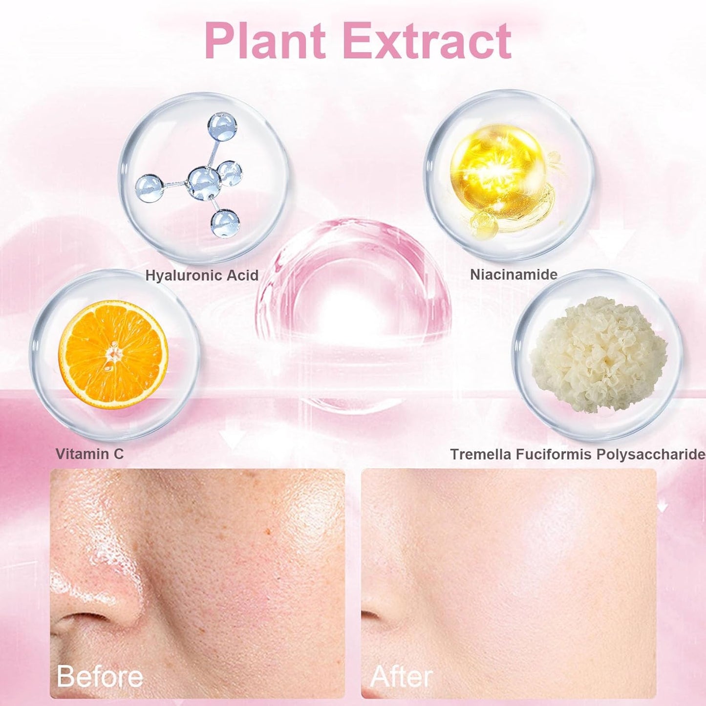 Sakura Skin Care Set, Face Care Sets for Women, 5Pcs Face Moisturizer Set Include Sakura Cream, Sakura Cleanser, Sakura Serum, Sakura Eye Cream, Sakura Mud Mask, Skin Care Gift Set for Teen Girls