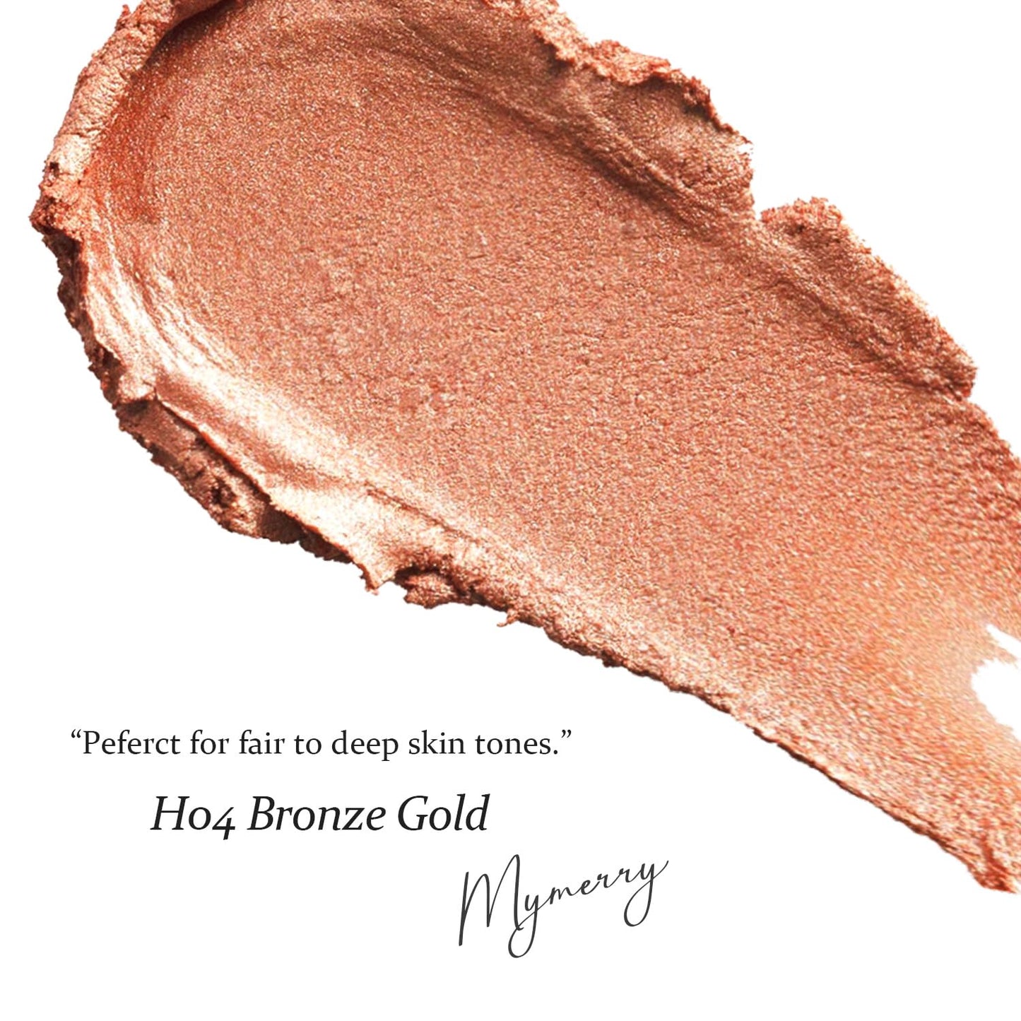 Dewy Highlighter Makeup, Highlighter Makeup Stick for Face and Body, Radiant & Shimmer Glow, Buildable Color for All Day | Vegan & Cruelty-Free | Bronze Caramel Gold 15g/0.53fl.Oz