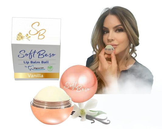 Soft Beso Lip Balm (Rose Gold-Vanilla)