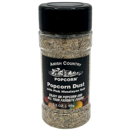 Amish Country Popcorn | Popcorn Dust with Pink Himalayan Salt - 3.5 oz | Old Fashioned, Non-GMO and Gluten Free