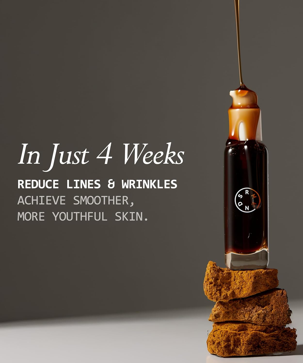 SERUMKIND Chaga Mushroom Serum for Korean Face Skincare - Beta Glucan Extract - Nourishing & Hydrating - Provides Deep Hydration for Extremely Dry Skin - Vegan & Cruelty-Free – 1.01 fl.oz.