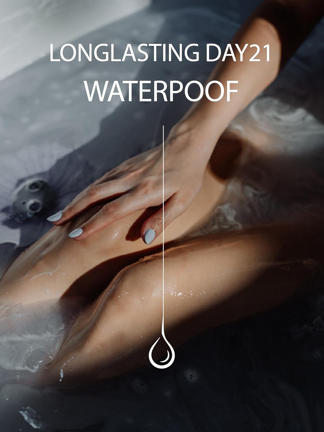 Pre Cured Gel Nail Strips - 44PCS Salon Quality Gel Nail Stickers - Long Lasting Polish Wraps for Women no UV Light Needed Easy Apply& Remove (Cocoa Brown）