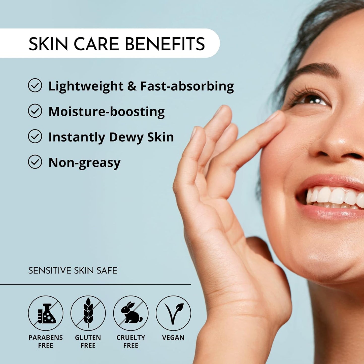 MAELOVE Hydrator Hyaluronic Acid B5 Serum with Resveratrol for Instantly Dewy Glow, Fills Fine Lines, Lightweight and Non Greasy, 1.0 fl oz