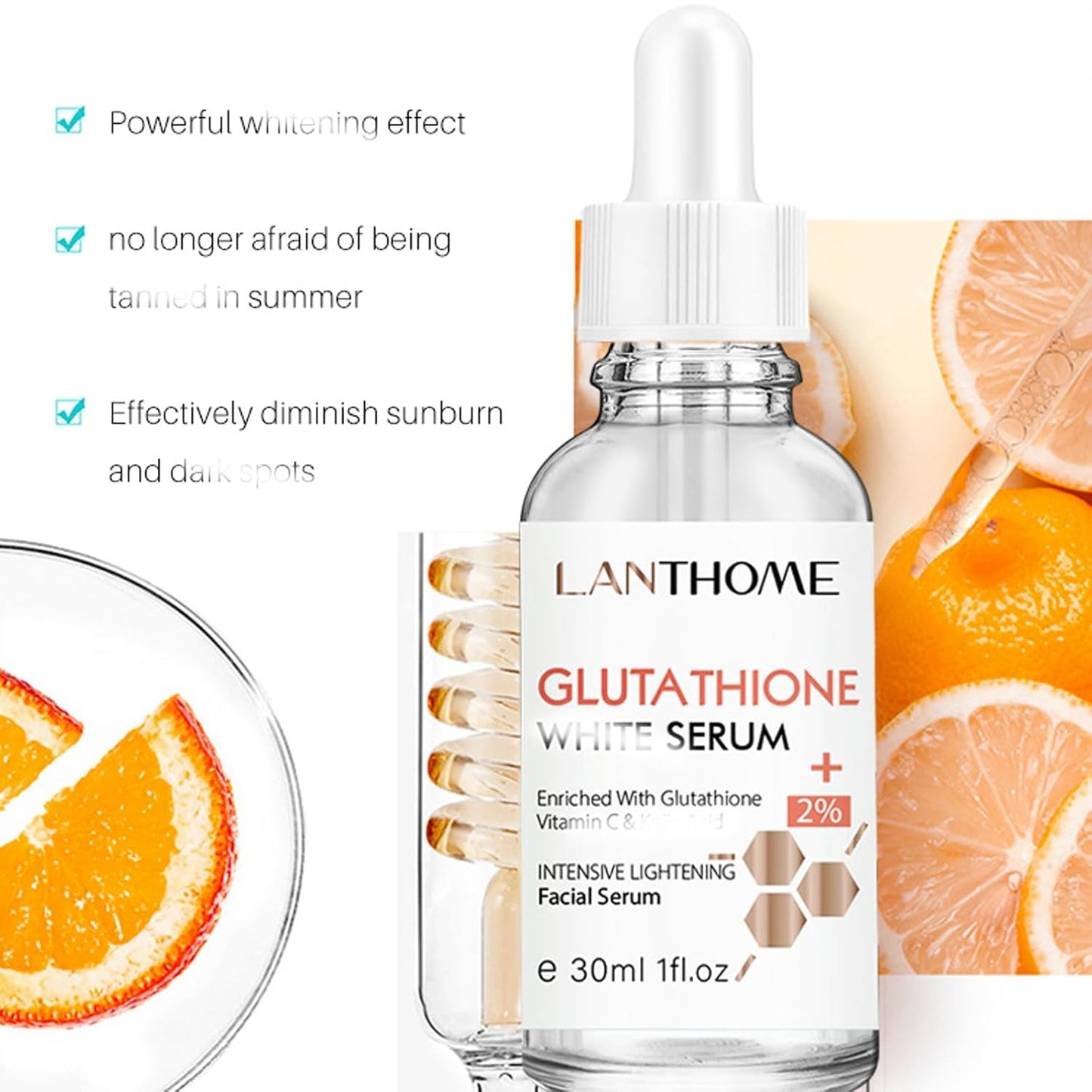 Glutathione Skincare Set, Complete Skin Care Routine Includes Glutathione Cream, Toner, Face Wash & Glutathione Face Serum, Anti-Aging Skincare Set For Women, Tight, Anti-Aging, Radiant