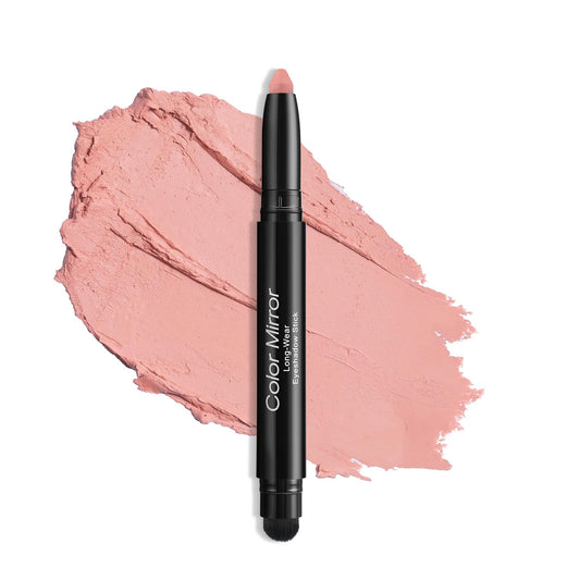 Longwear Cream Eye Shadow Sticks(68 Clove Pink Matte),Smudge-Proof, Waterproof Eyeshadow,Silky Formula Glitter With Makeup Brush,Pink Eyeshadow Stick | alldaygood beauty