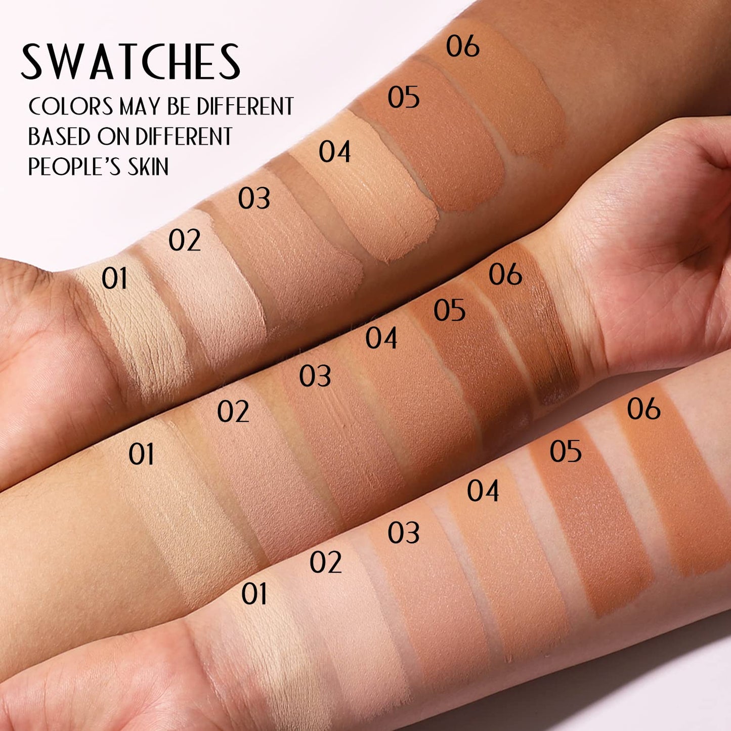 YOUNG VISION Full Coverage Longwear Foundation, Matte Finish, Waterproof, Poreless Liquid Foundation Makeup, 1 fl.oz