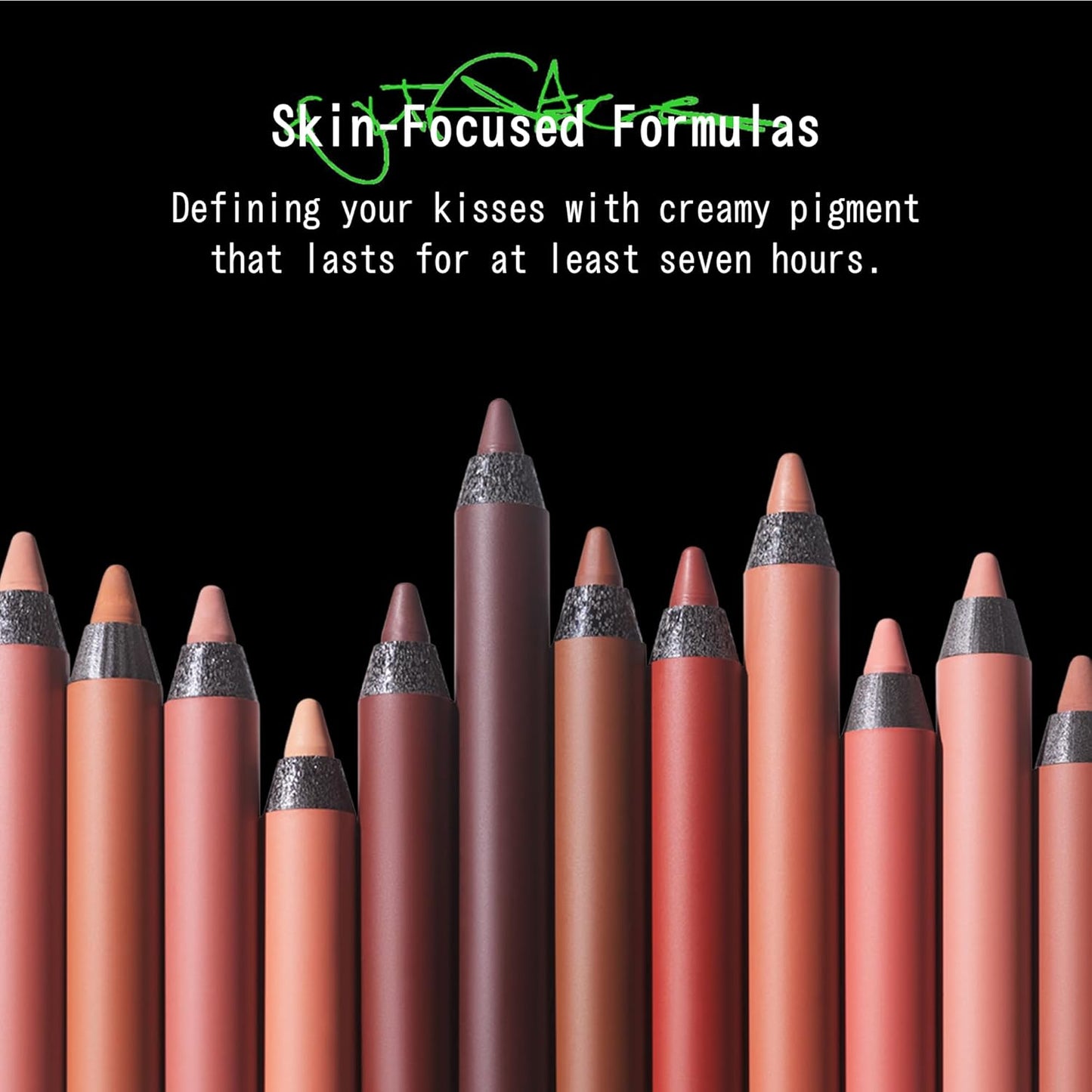 about-face Matte Fix Lip Pencil Lockdown – Long-Wear, Creamy Matte Lip Liner with Hyaluronic Acid & Vitamins C & E – Vegan, Cruelty-Free, Clean Beauty – 0.042 oz (Brick)