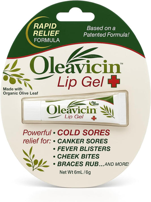 All Natural & Organic Fever Blister & Cold Sore Treatment & Relief Ointment Gel 1.3oz(3.8)