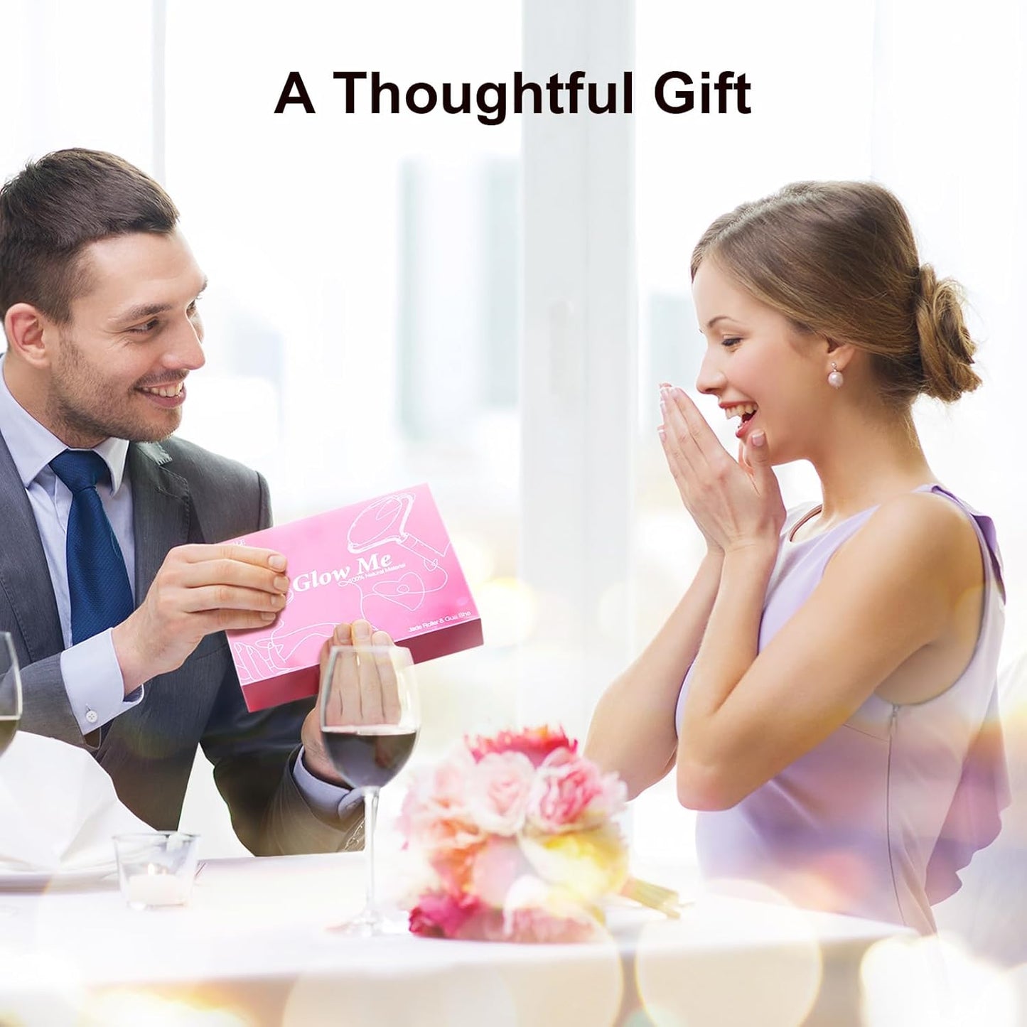 Gua Sha and Jade Roller Facial Tools for Face, Upgraded Face Roller for Wrinkles and Lifting, Face Massager and Gua Sha Set for Puffiness and Skin Care, Guasha Tool for Women and Men (Green)