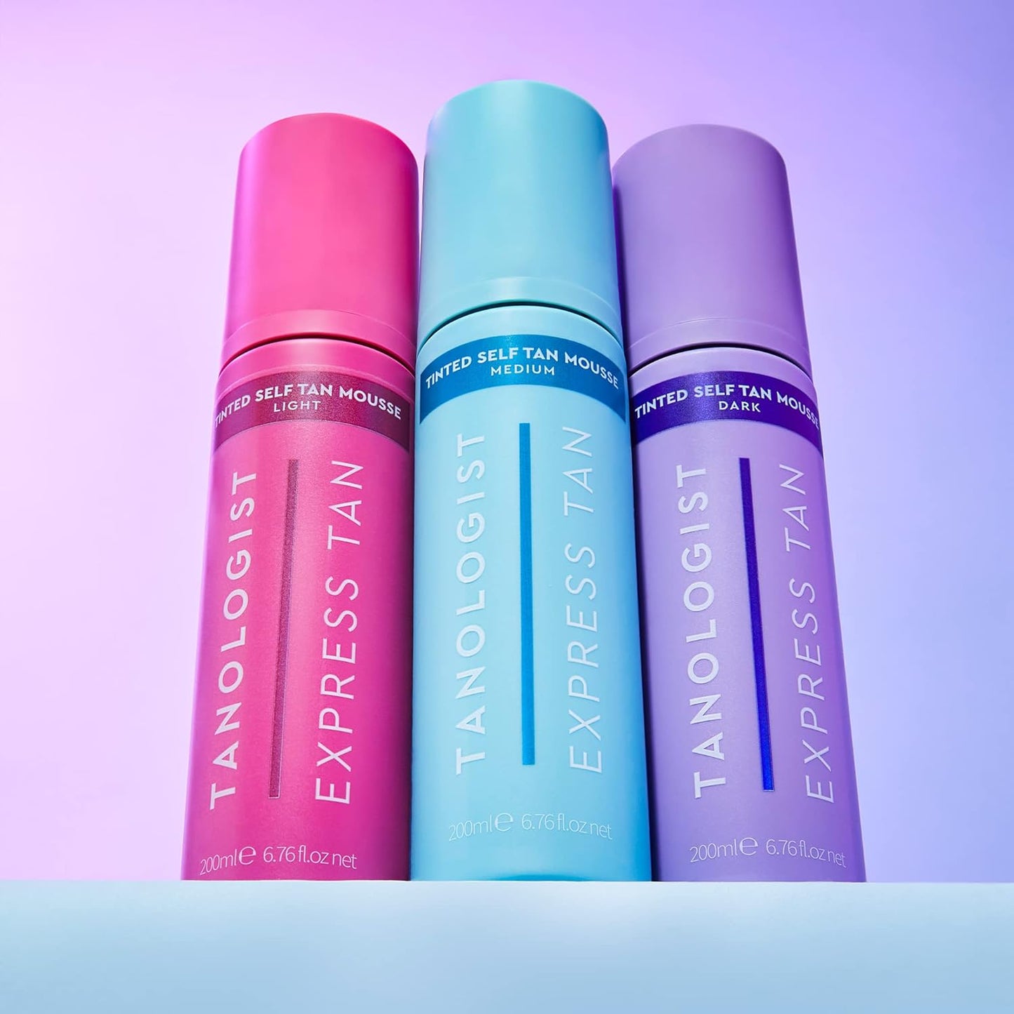 Tanologist Medium Self Tan Mousse, Tinted Self-Tanning Mousse, Streak-Free, Natural Glow, No Fake Tan Smell Or Orange Tone, Long Lasting, Clean Ingredients, Vegan, 6.76 fl. oz/200 ml Bottle