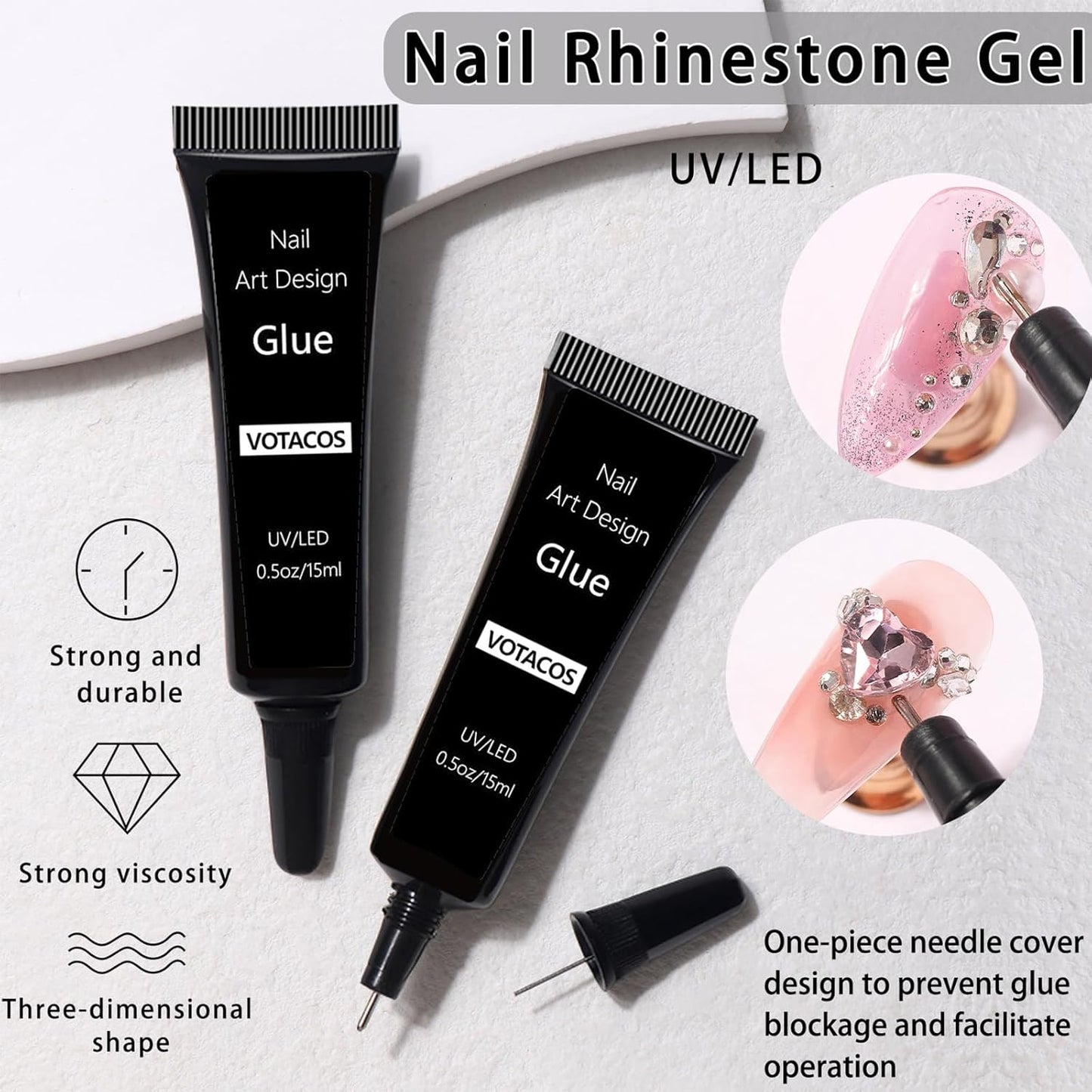 Nail Art Pearls with Glue Gel Flatback Brown Black 4 Colors Nail Charms Pearls Mixed Size 0.03-0.18in Nails Gems Pearl Accessories for Women Nails Design Decoration