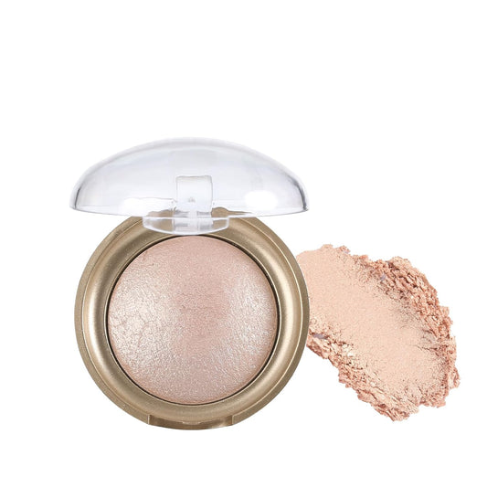 Baked Highlighter Contour Powder Sheer Pearl Shimmer Shades for Face Highlighter Makeup Brighten Up (303-Glow) | alldaygood beauty