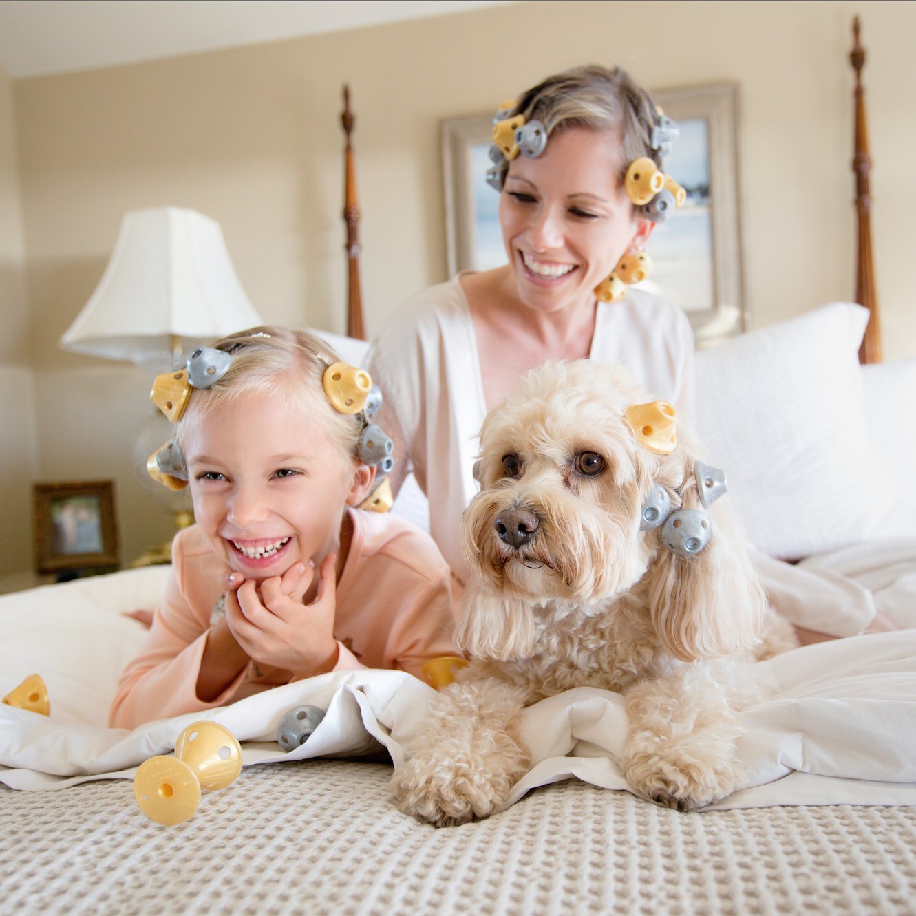 Hair Curlers Beach Waves & Spiral Ringlets Heatless Curler Kit, 20 Curlers (8 Jumbo 12 Medium), for hair up to 18" (46cm) long