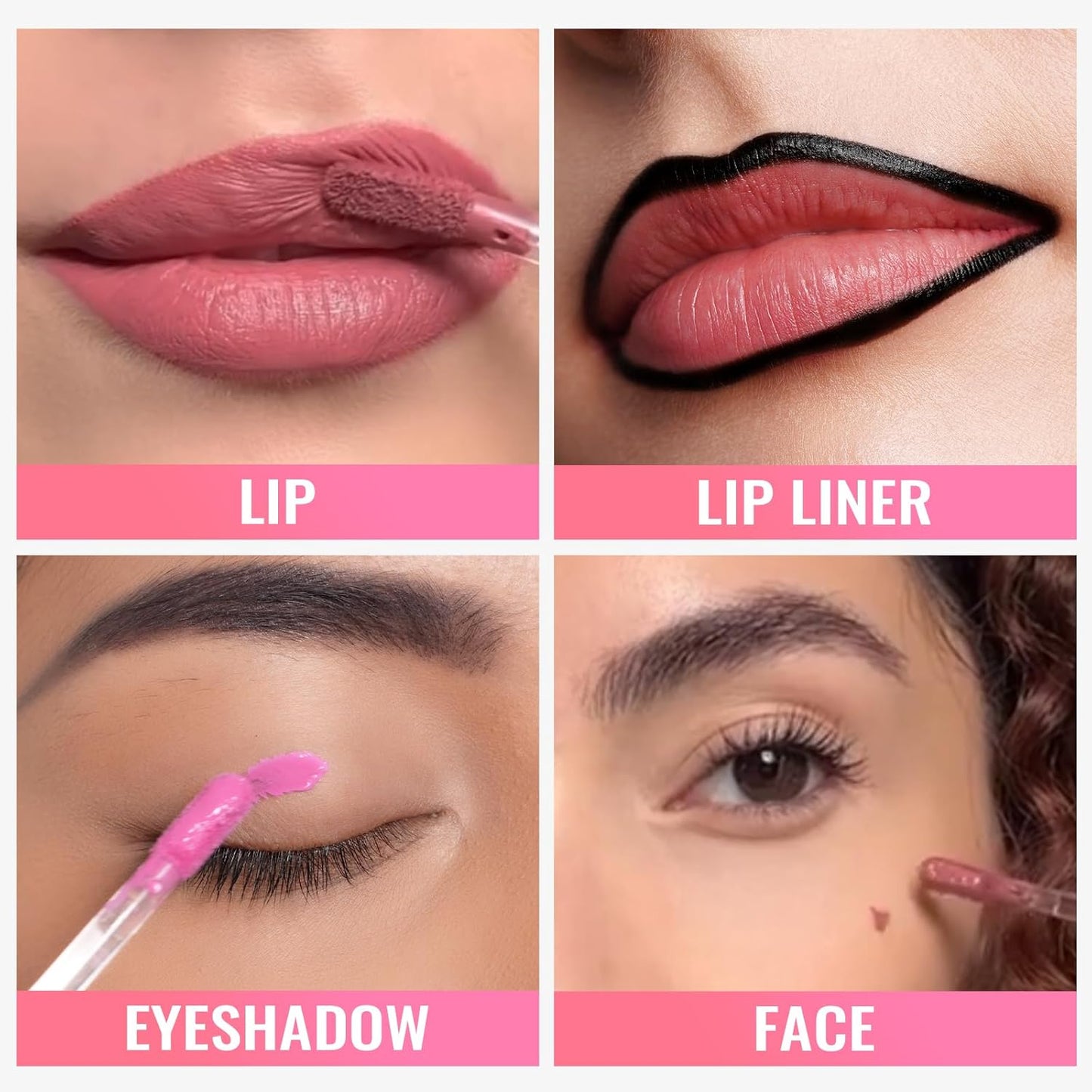 Oulac Matte Liquid Nude Lipstick for Women, Long Lasting Lipstick Waterproof Lip Stain, No Transfer, Creamy High Pigmented Formula with Rose Oil, Vegan & Cruelty-Free M28