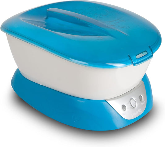 Homedics Paraffin Wax Machine for Hands - Hypoallergenic Hot Wax Hand Therapy Machine to Soothe and Moisturize Hands - Includes 3 Pounds of Wax and 20 Hand Liners