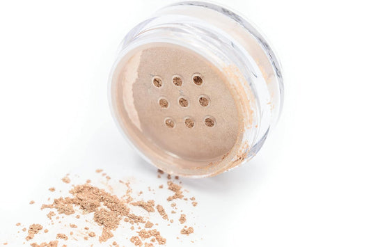 Sensual Light Mocha Brown Nude Beige Loose Eyeshadow Powder Pigment, Single Glitter Mineral Dust Jar Pot; Talc, Paraben & Cruelty Free, No Animal Testing | alldaygood beauty