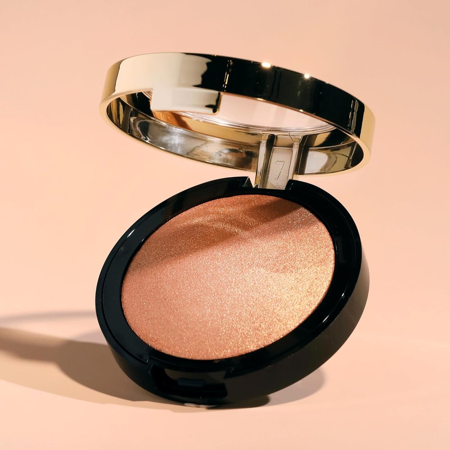 Milani Highlighter Makeup - Baked Contour Powder & Face Highligher, Made in Italy - Dolce Perla