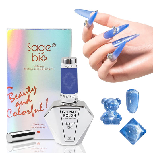 Multifunctional Cat Eye Gel Nail Polish, No Base or Top Coat Required, 15ml, Lasts Up to 4 Weeks, UV/LED Cured, Easy Application, R120 | alldaygood beauty