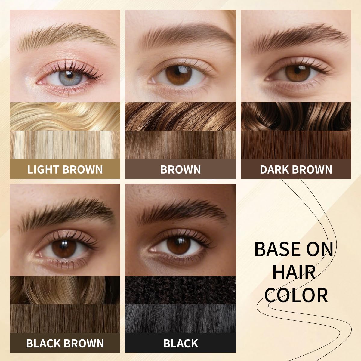 Microblading Eyebrow Pencil,2-in-1 Dual-Ended Eyebrow Pen with 2 Tip brow pen and Precise Brush-Tip,Brow Pen for Natural Women Waterproof and Long-Lasting Brows (Black)