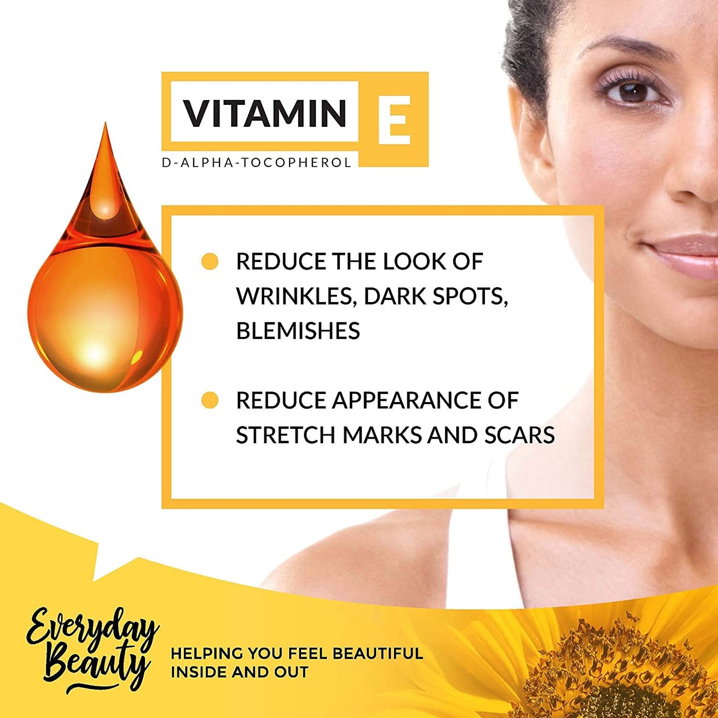 Pure Vitamin E Oil Bulk - 64 oz D-Alpha Tocopherol 100% Pure & All Natural 42,500 IU per oz - Not a Blend, Thick, Amber Color - From Wheat Germ - Face Body Hair - DIY Cosmetics & After Surgery Scars…