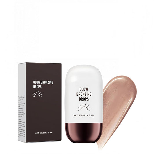 Liquid Highlighter 4 Colors Shimmer Glow Finish Face Highlighter Lightweight Waterproof Long Lasting Face Illuminator Highlight Illuminator for Face Cheek Eyes (Color 01) | alldaygood beauty