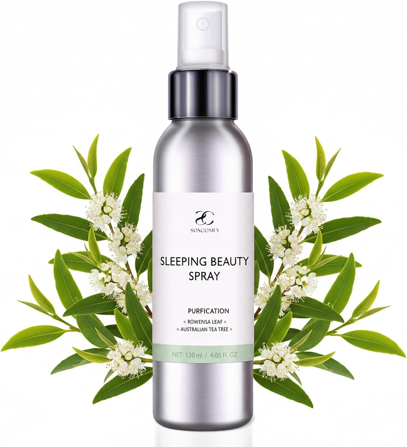 Pillow Ritual Aromatic, Calming Relaxing Pillow Mist, Linen and Fabric Sleep Spray, Infused with Natural Essential Oils for Bedtime Routine, Eucalyptus &Tea Tree, Aluminium Bottle 4.05 oz