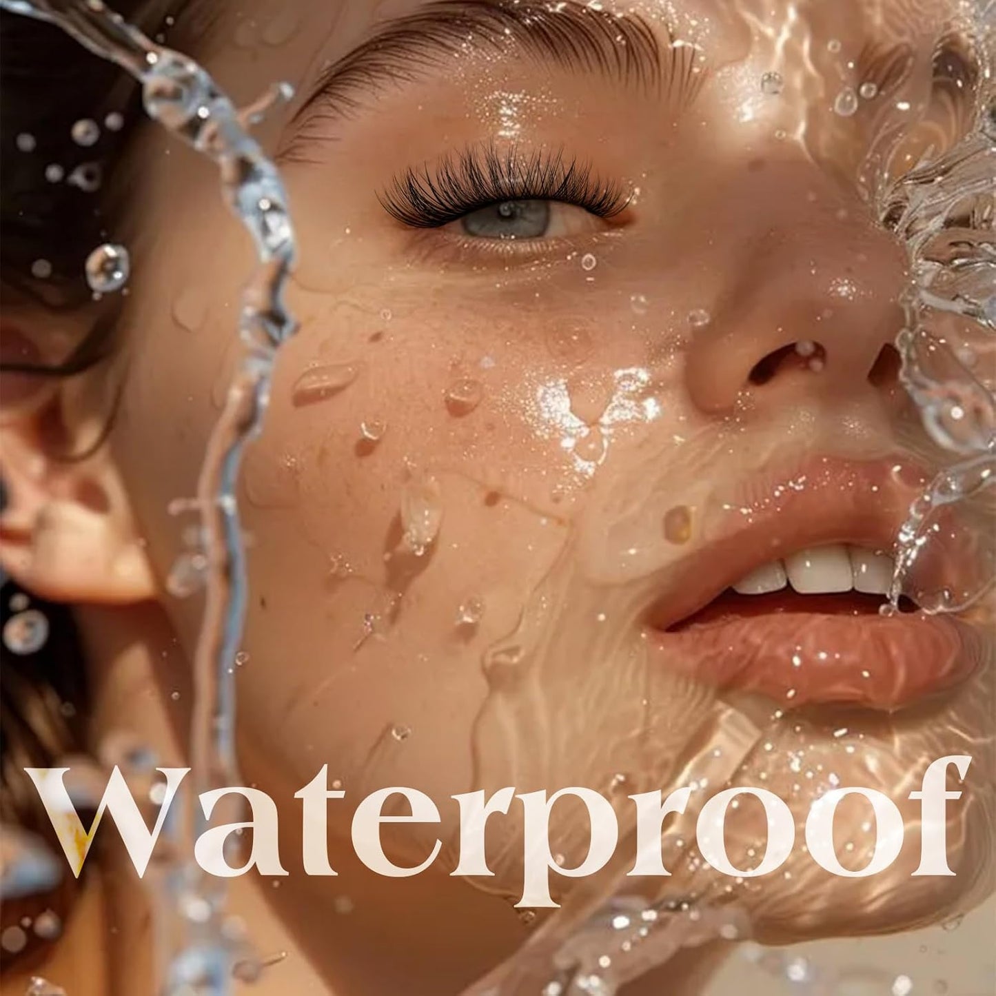 Self Adhesive Eyelashes Natural Self Adhesive Lash Clusters Pre-glued Eyelashes Clusters C-Curly No Glue Lashes Wispy Cluster Lashes 10-16MM DIY Individual Lashes by zanlufly