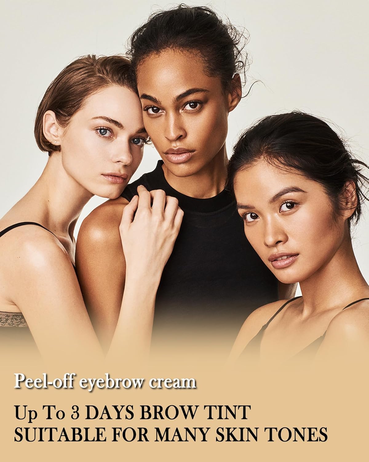 Eyebrow Gel Peel Off, 2Pcs Brown Tattoo Eyebrow Gel Easy Peel Off, Long Lasting Waterproof Eye Brow Tinting Dye, Tattoo Brow Stain Tint Kit for Natural Eye Makeup, Thanksgiving Gift for Women-01