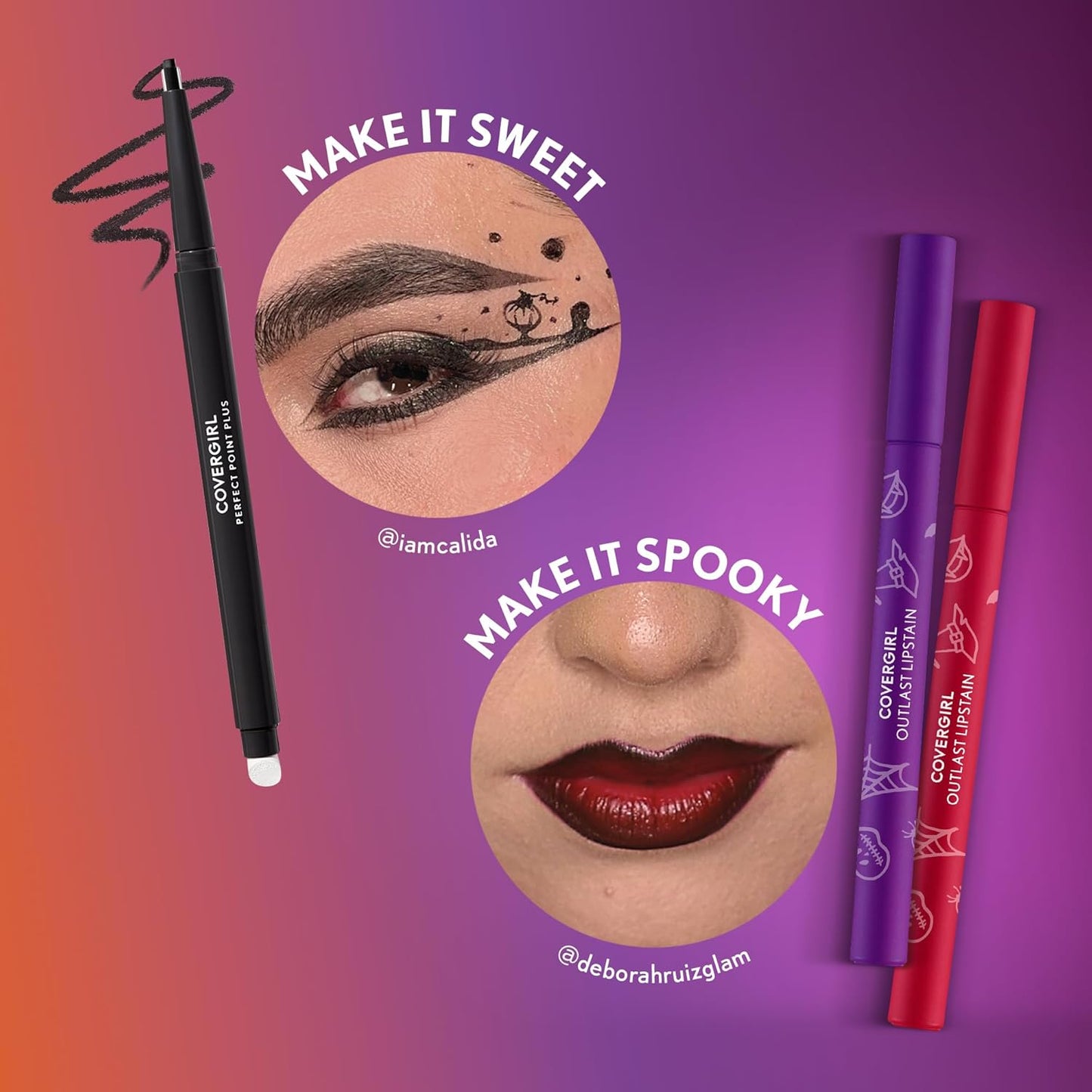 Covergirl Outlast Lipstain, Zom-Bean, Halloween Limited Edition, Transfer-Proof, Non-Drying, Lightweight, Buildable, 0.05oz