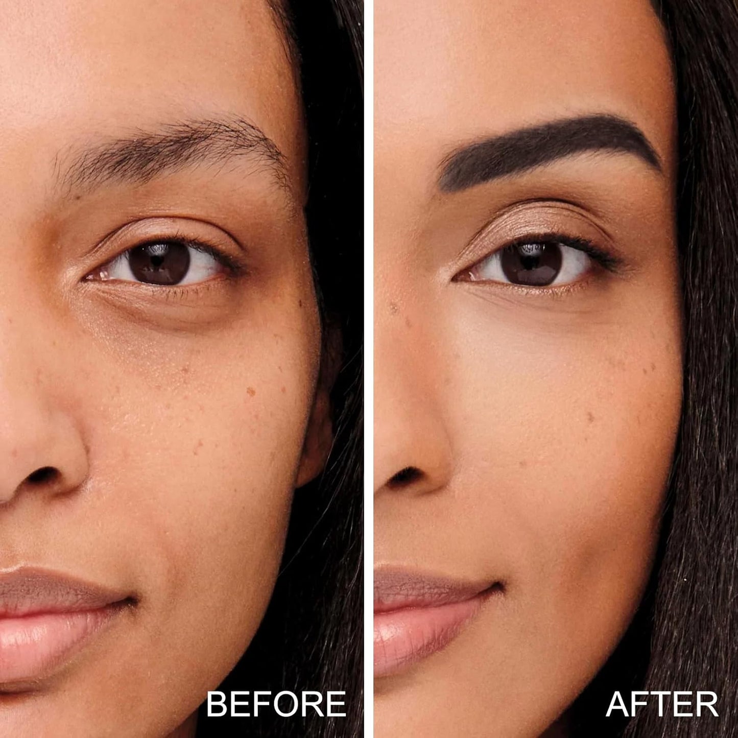 Boobeen Eyebrow Powder Kit, 2-color Waterproof Eyebrow Palette Makeup to Definer & Filler Brows, Eyebrow Color Powder Shape Natural Looking Brow - with Mirror Brush