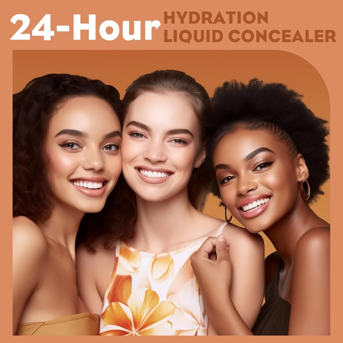 UCANBE Liquid Concealer Stick, Conceals, Covers, Highlights, Medium to Full Coverage Hydrating Color Corrector Face Makeup for Under Eye Dark Circles, Redness, Dullness, Fine Lines - Fair -0.3 Fl.oz