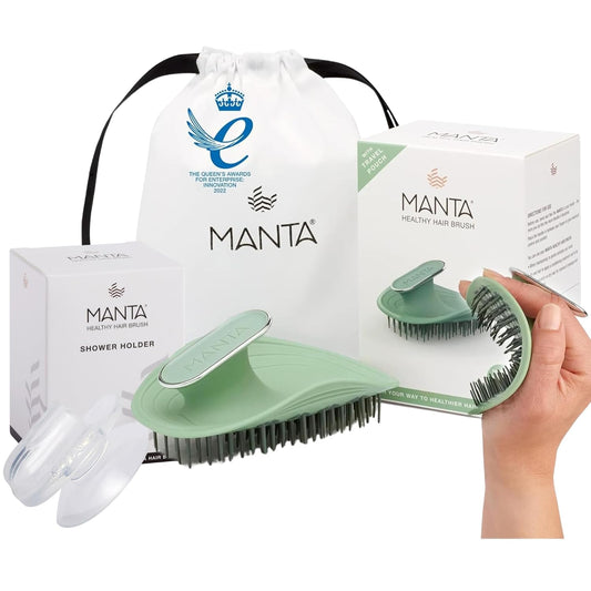 Manta Original Limited Edition Serene Green with Shower Holder | alldaygood beauty