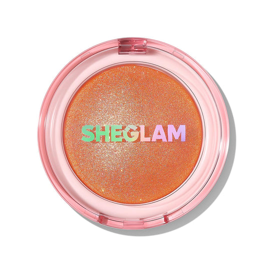 SHEGLAM Glowchi Bouncy Highlighter Mochi-like Formula Highlighter Long-lasting Shimmer Makeup-Red Bean | alldaygood beauty
