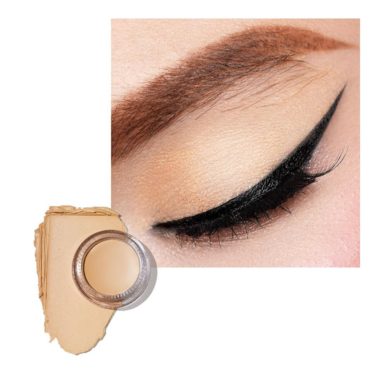 Oulac Matte Eyeshadow 3-in-1 Eyeshadow Eye Primer&Eyeliner Highly Pigmented Waterproof Smudge-proof Long Lasting Wear Smooth&Blendable Formula for Natural Look,Vegan & Cruelty-Free CM04 | alldaygood beauty