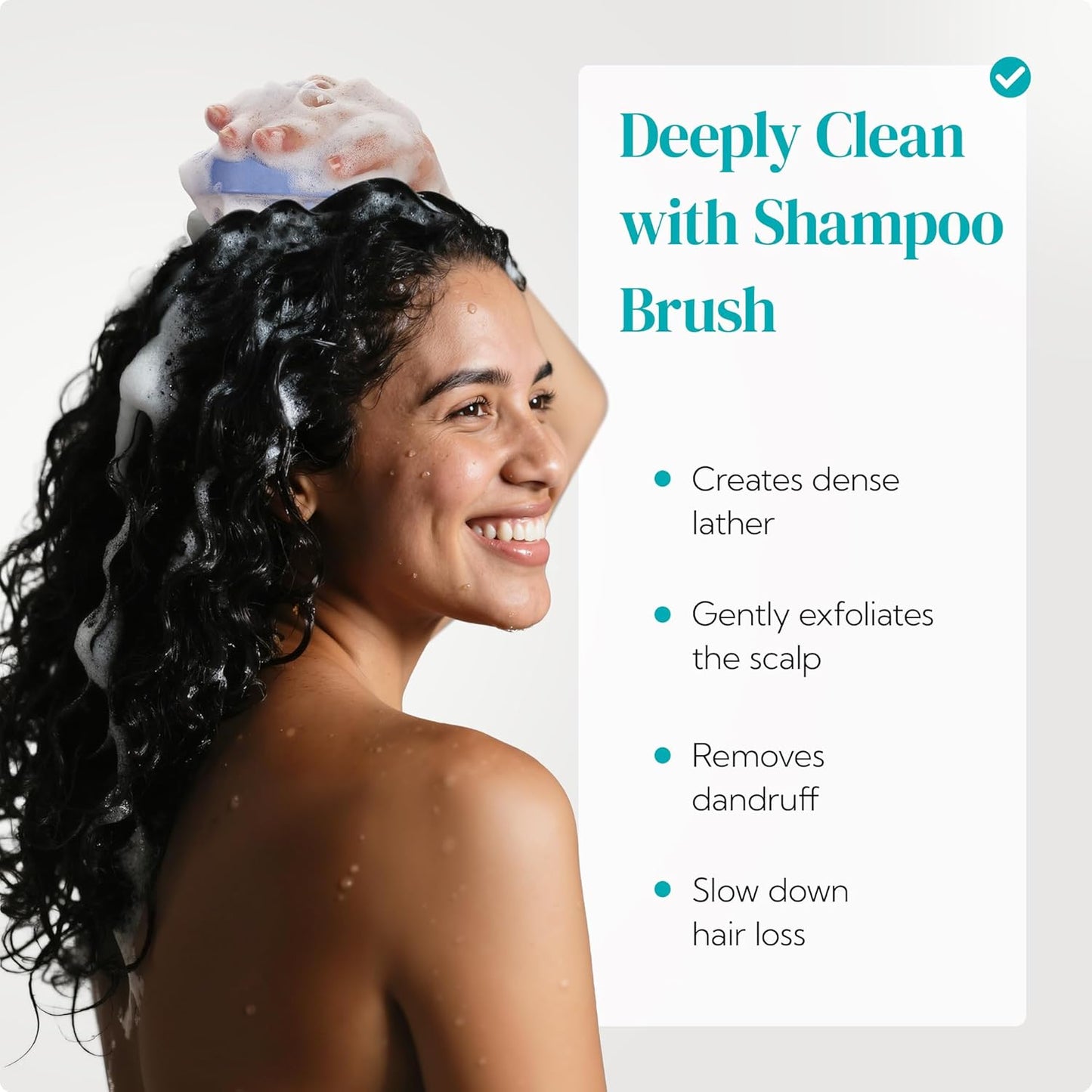 HEETA Scalp Massager 2 Pack for Hair Growth, Soft Silicone Bristles to Remove Dandruff and Relieve Itching, Scalp Scrubber for Hair Care Relax, Shampoo Brush for Wet Dry Use - New Pink & Blue